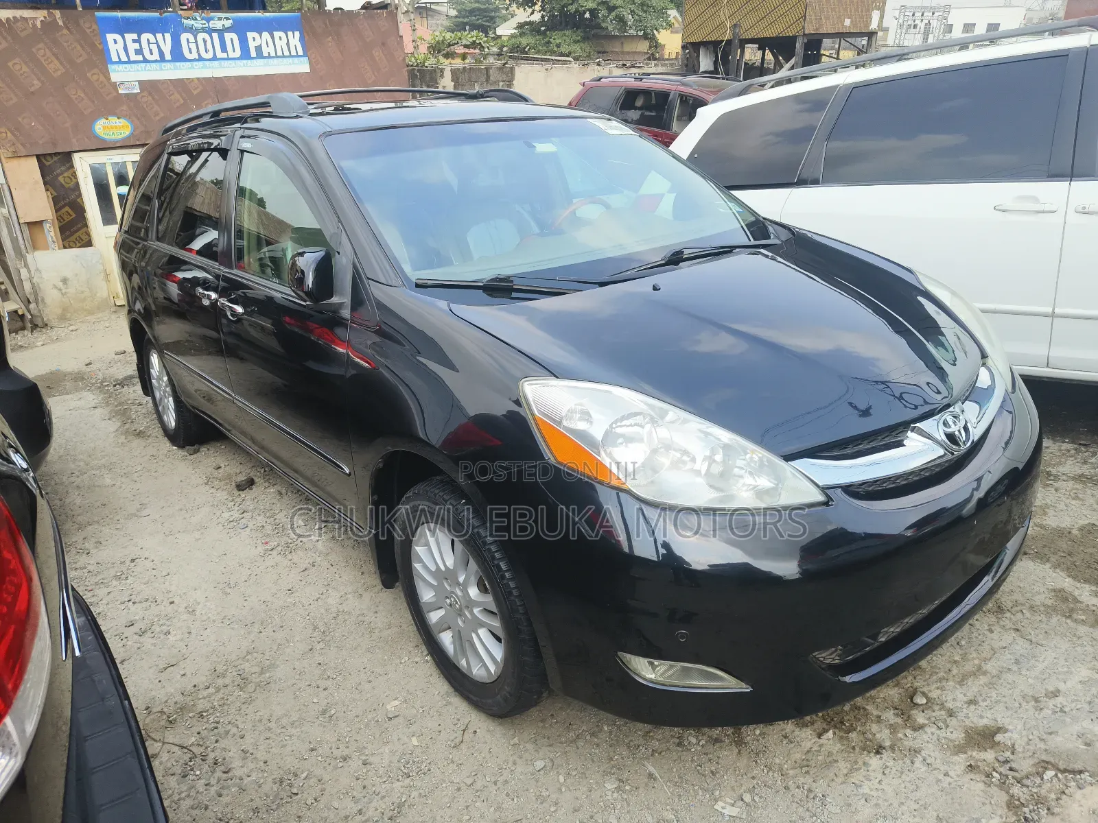 Toyota Sienna XLE Limited 2008 Black