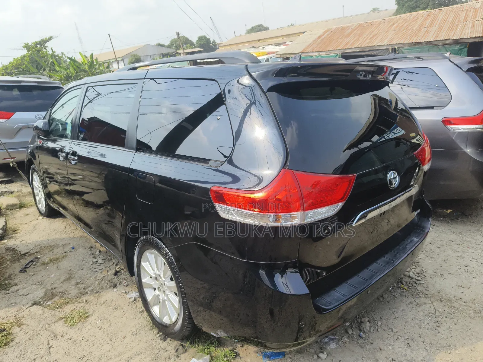 Toyota Sienna Limited 7 Passenger 2012 Black
