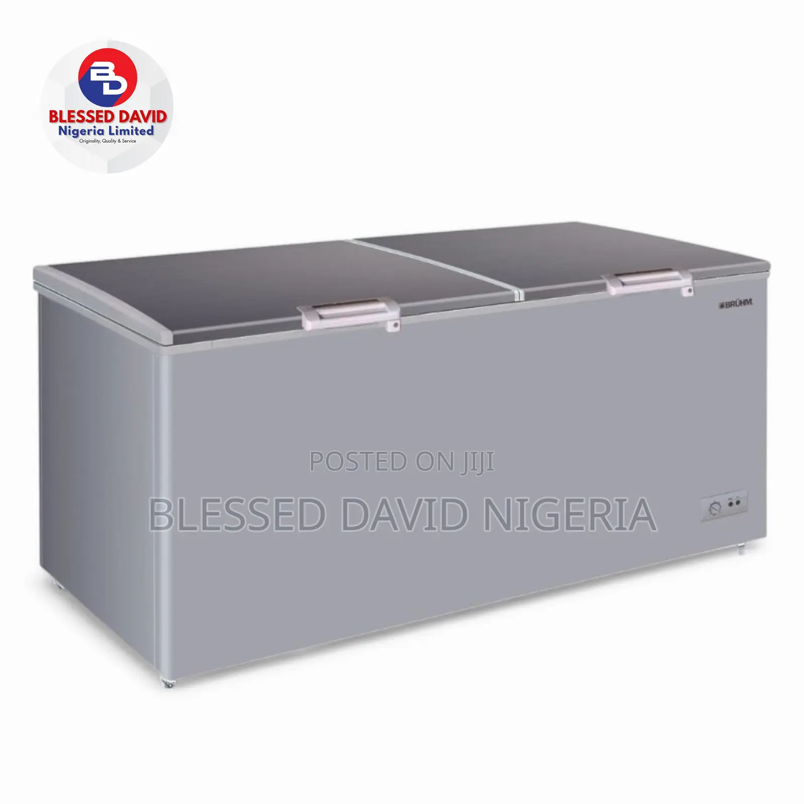 Bruhm 477L Double Door Chest Freezer - BCD-500M