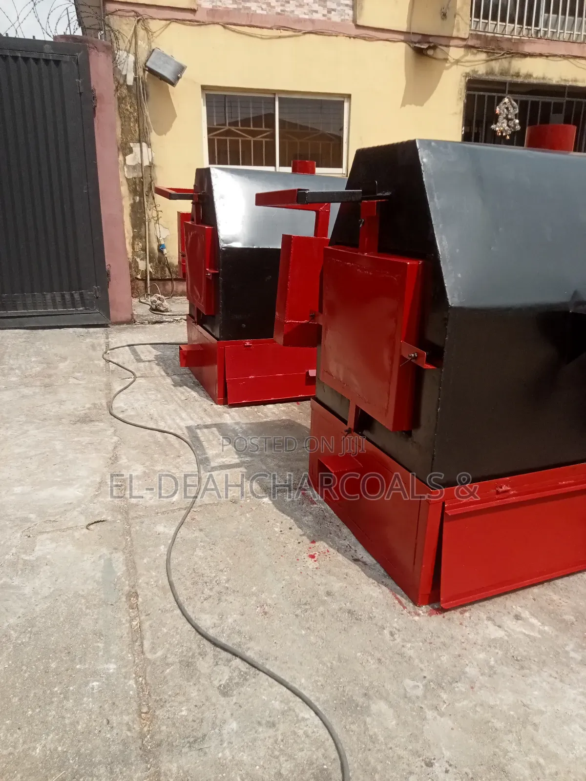 Large Charcoal Carboniser Unit