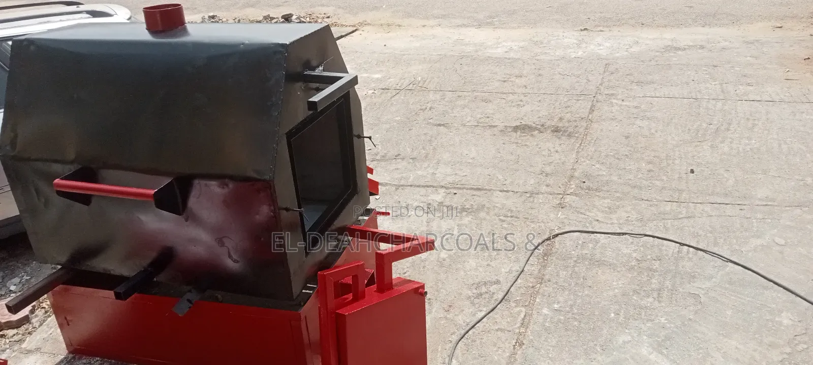 Large Charcoal Carboniser Unit