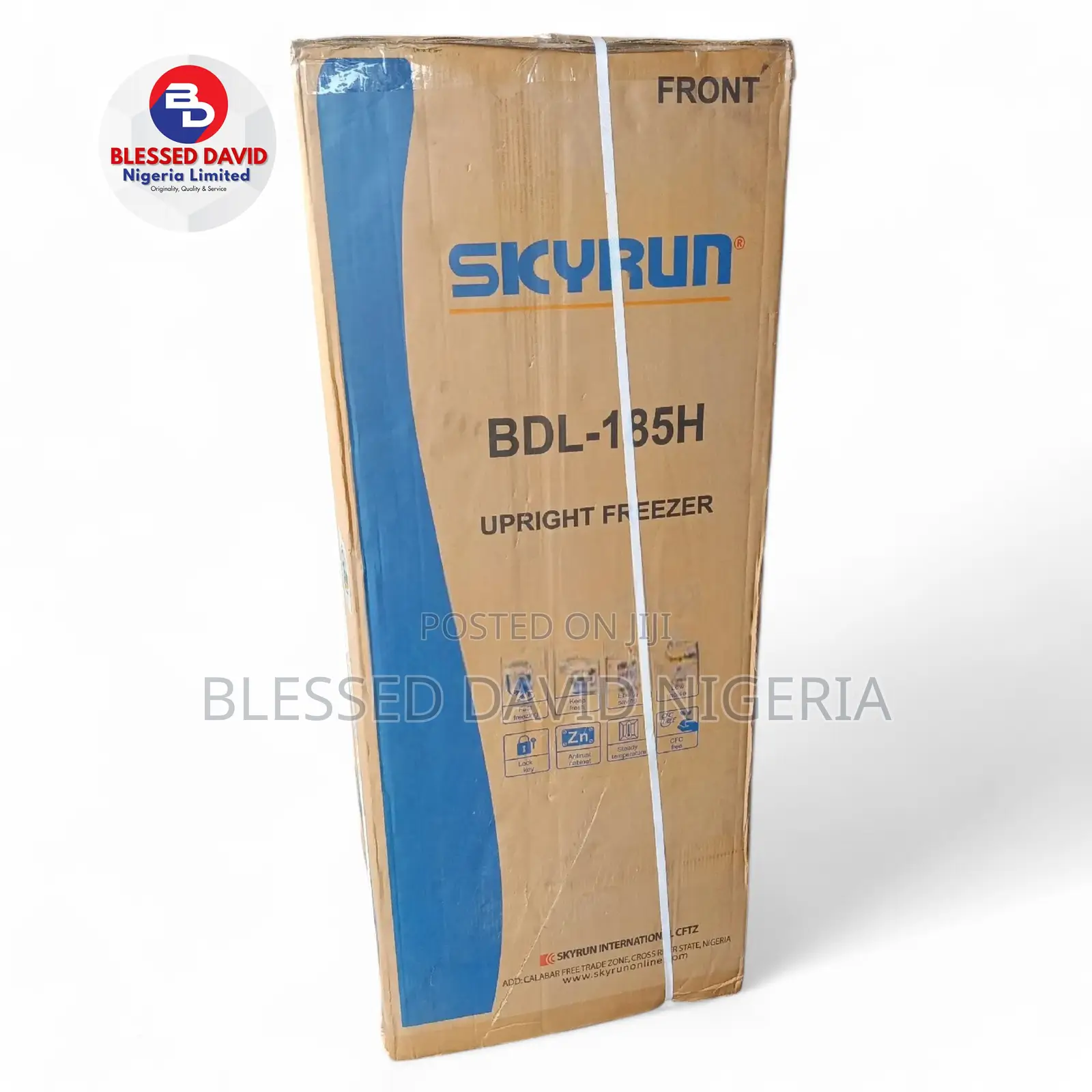 Skyrun 185l Upright / Standing Freezer - Bdl-185h