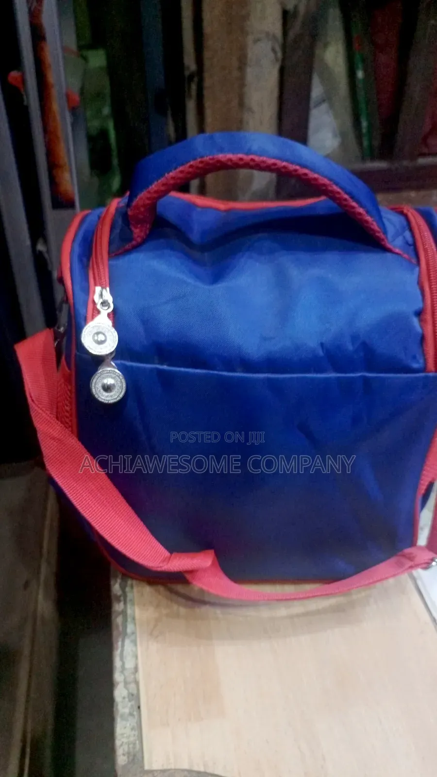 Blue Children Lunch Bag