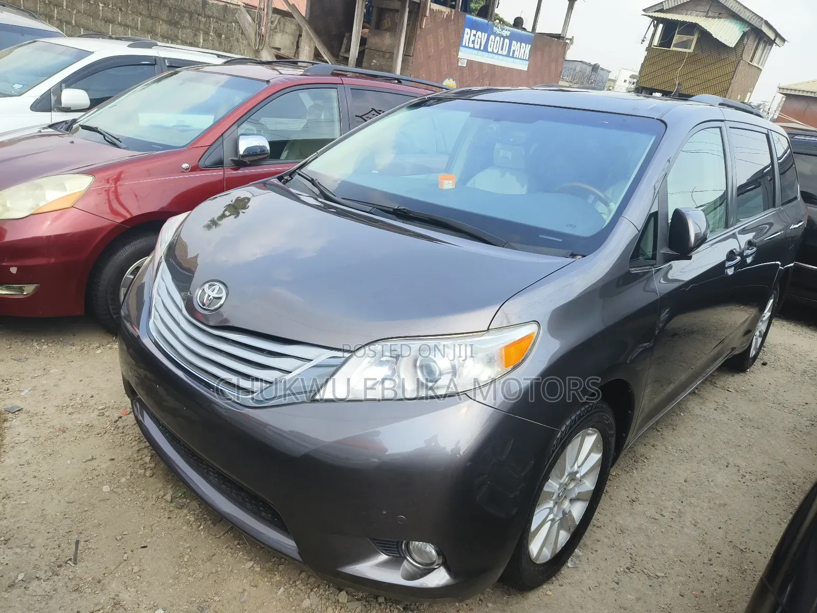 Toyota Sienna Limited 7 Passenger 2012 Gray