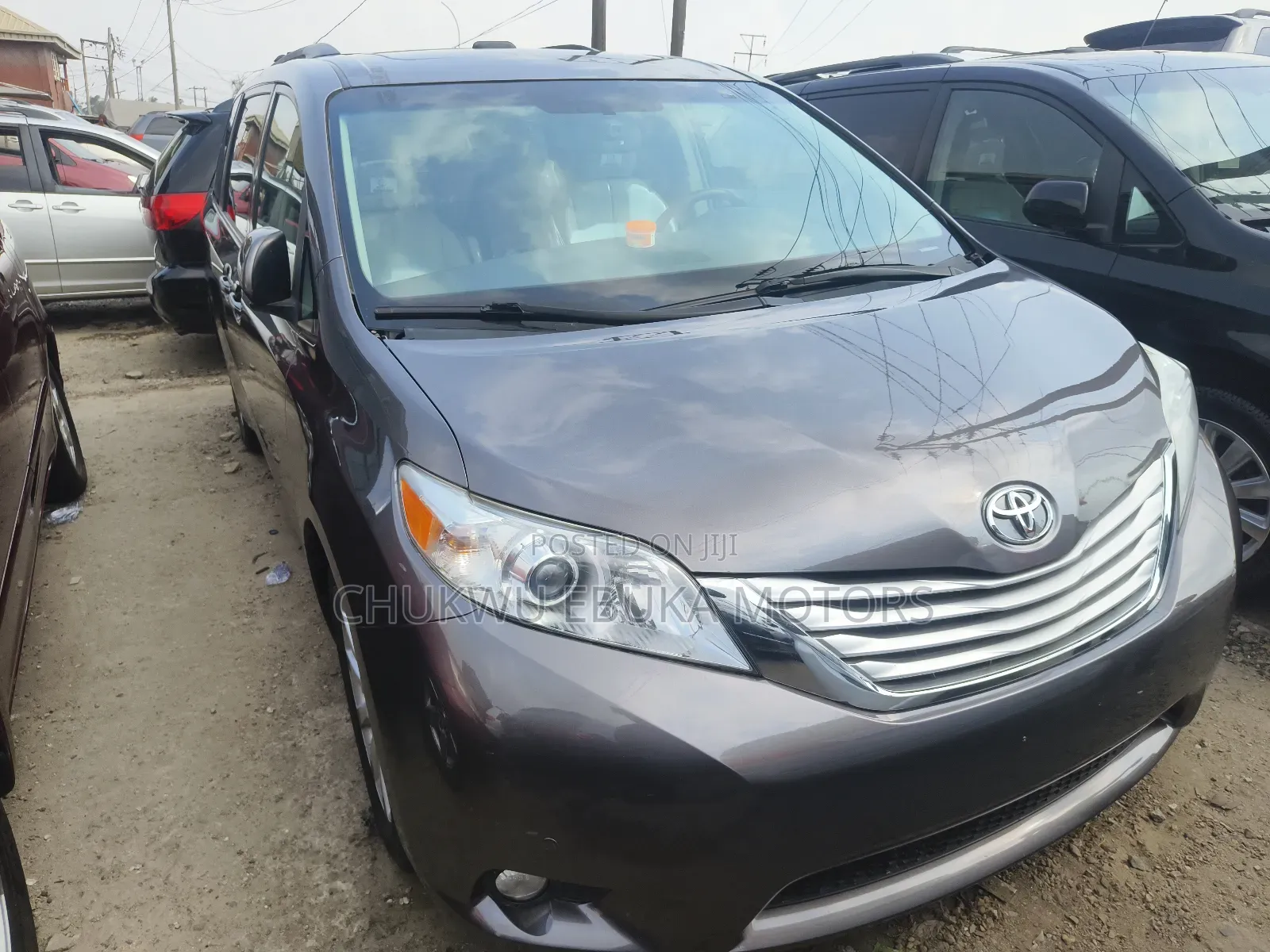 Toyota Sienna Limited 7 Passenger 2012 Gray