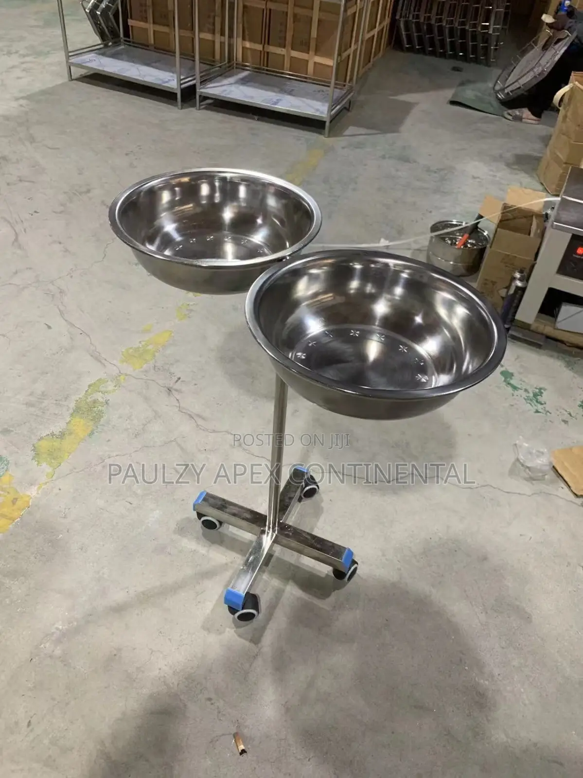 Bowl With Stand (Double)