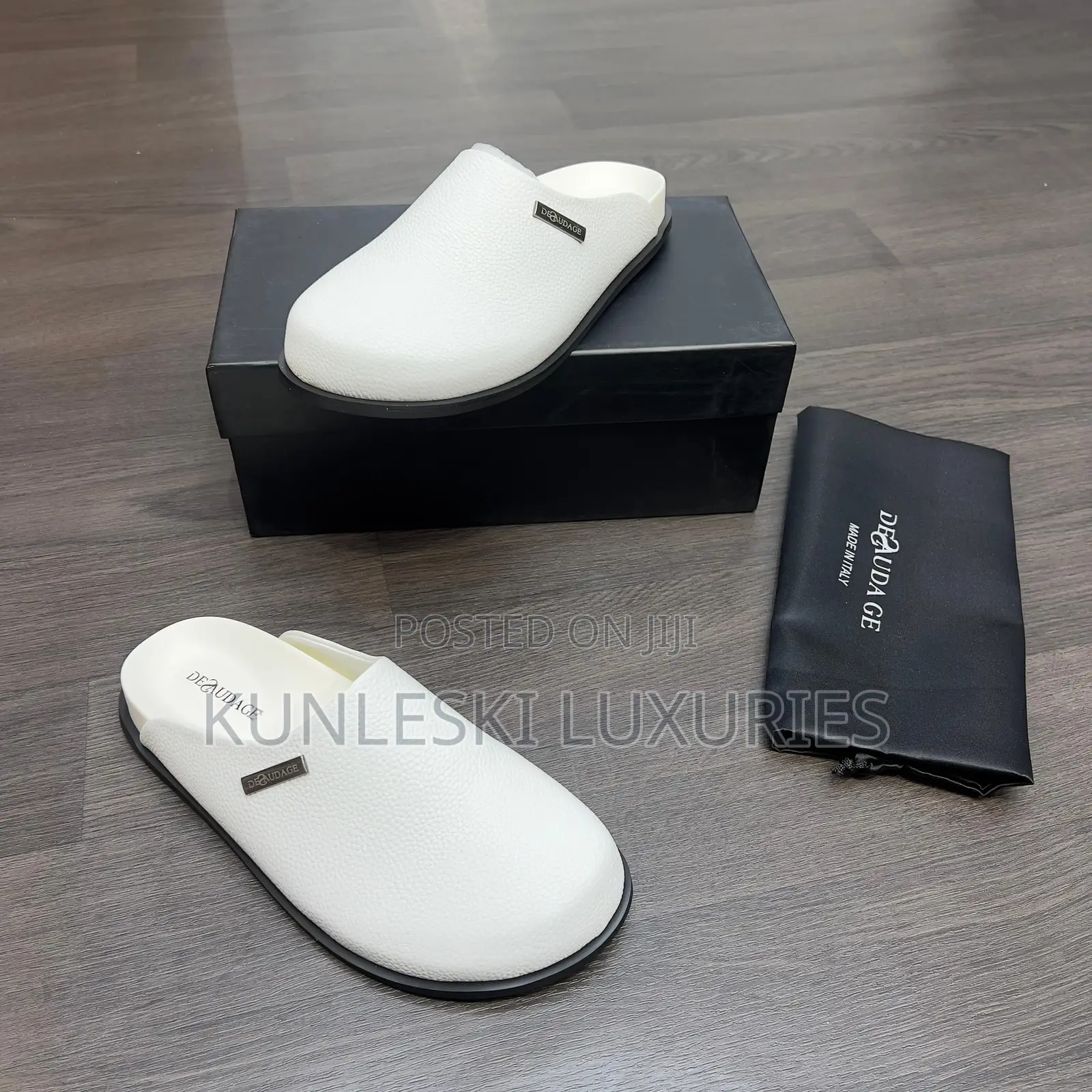 Original Desaudage Leather Half Shoe Collection in 3 Colors