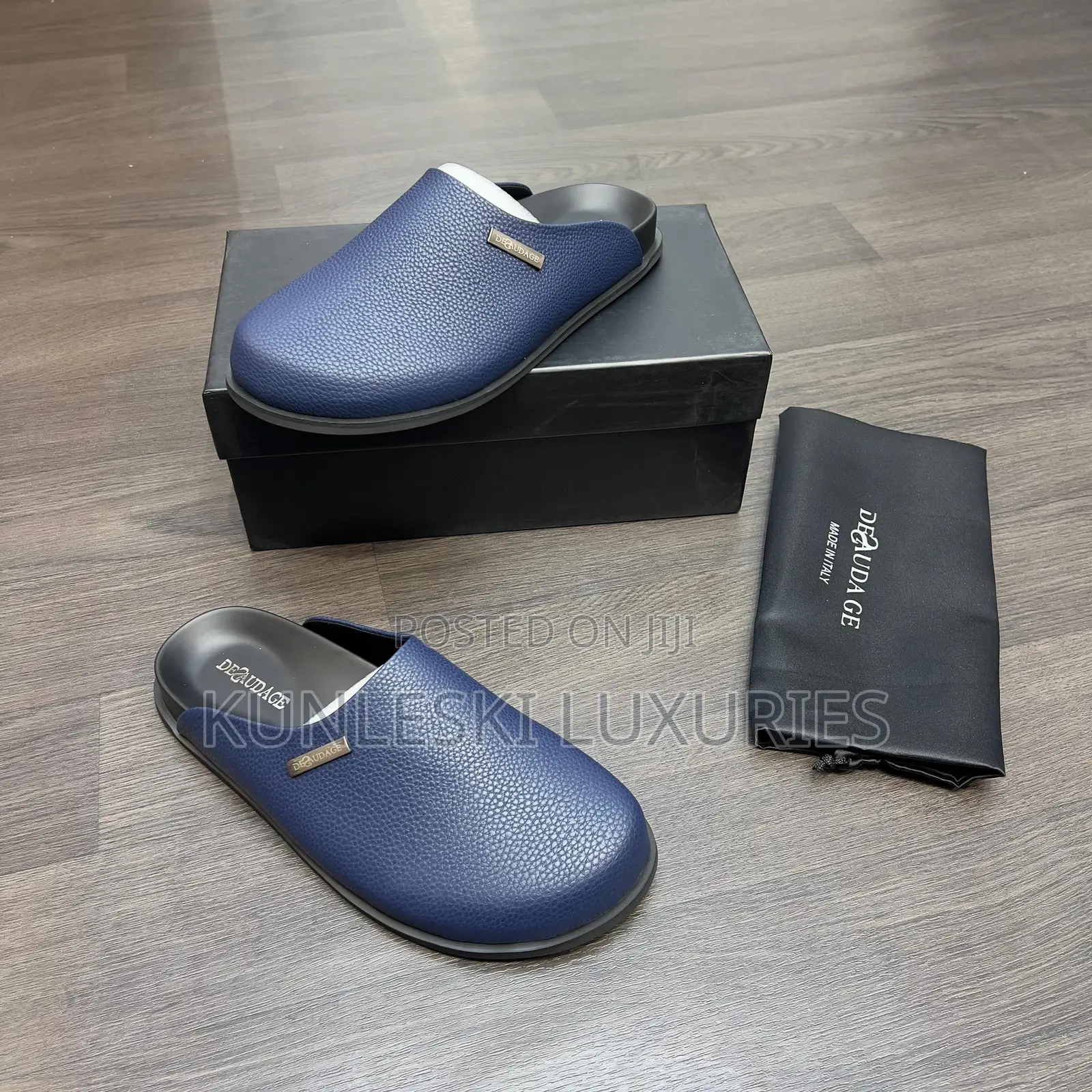 Original Desaudage Leather Half Shoe Collection in 3 Colors