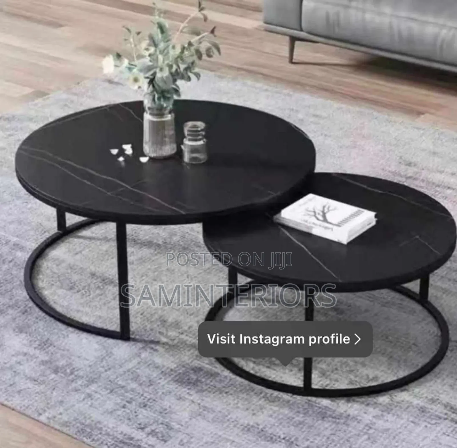 New Affordable 2in1 Marble Top Center Table