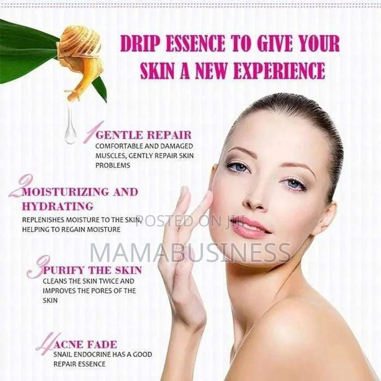 Collagen Deep Cleansing Snail Whitening Cream - 80g