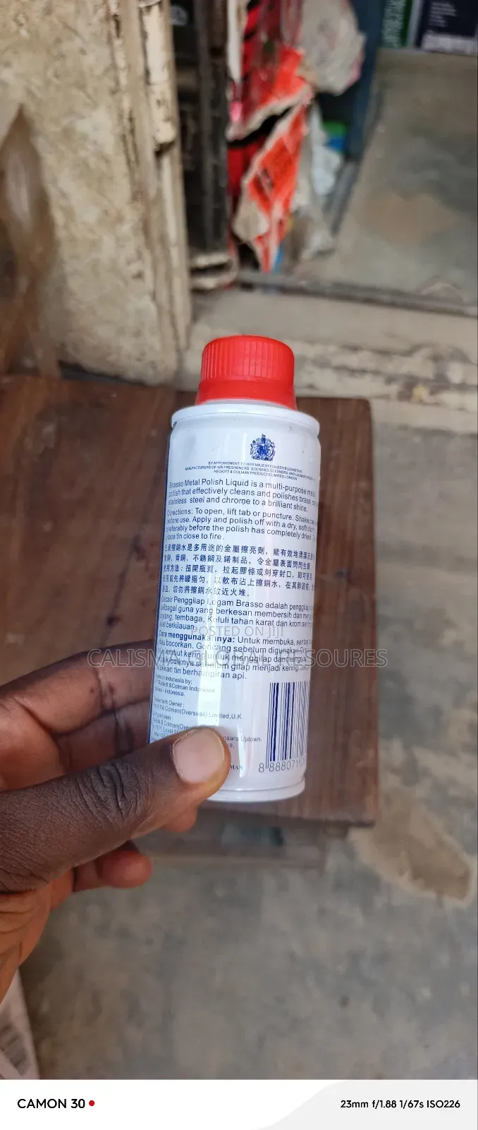 Brasso Metal Polish