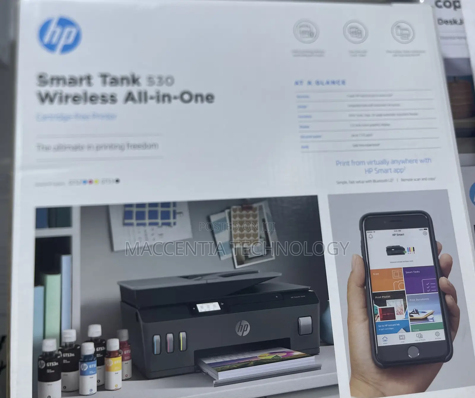 Hp Smart Tank 530 Wireless Printer