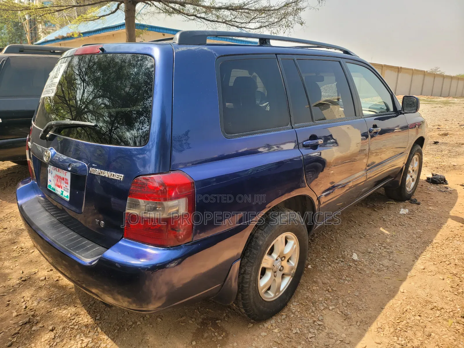 Toyota Highlander V6 AWD 2004 Blue