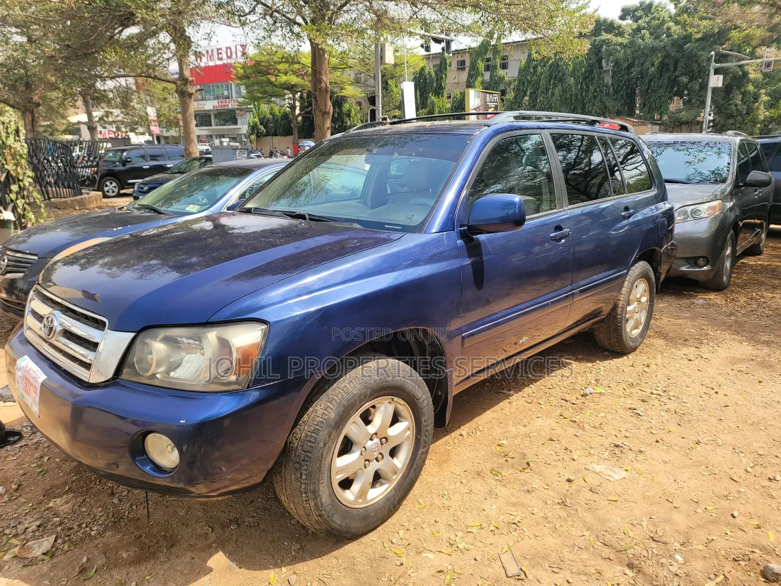 Toyota Highlander V6 AWD 2004 Blue