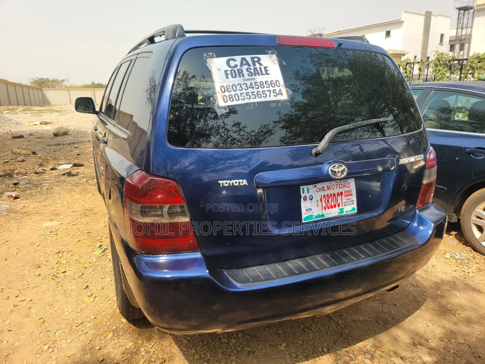 Toyota Highlander V6 AWD 2004 Blue