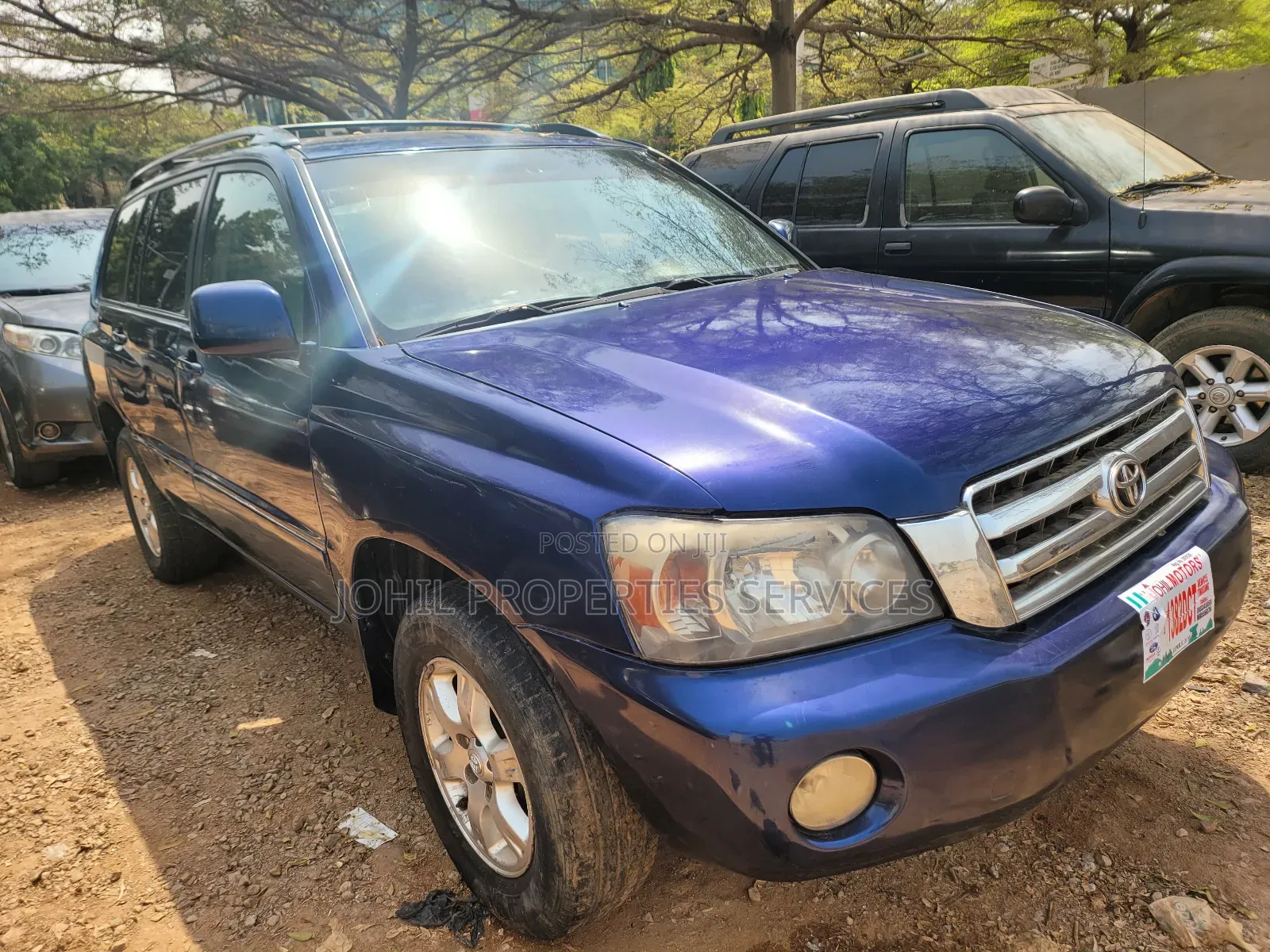 Toyota Highlander V6 AWD 2004 Blue