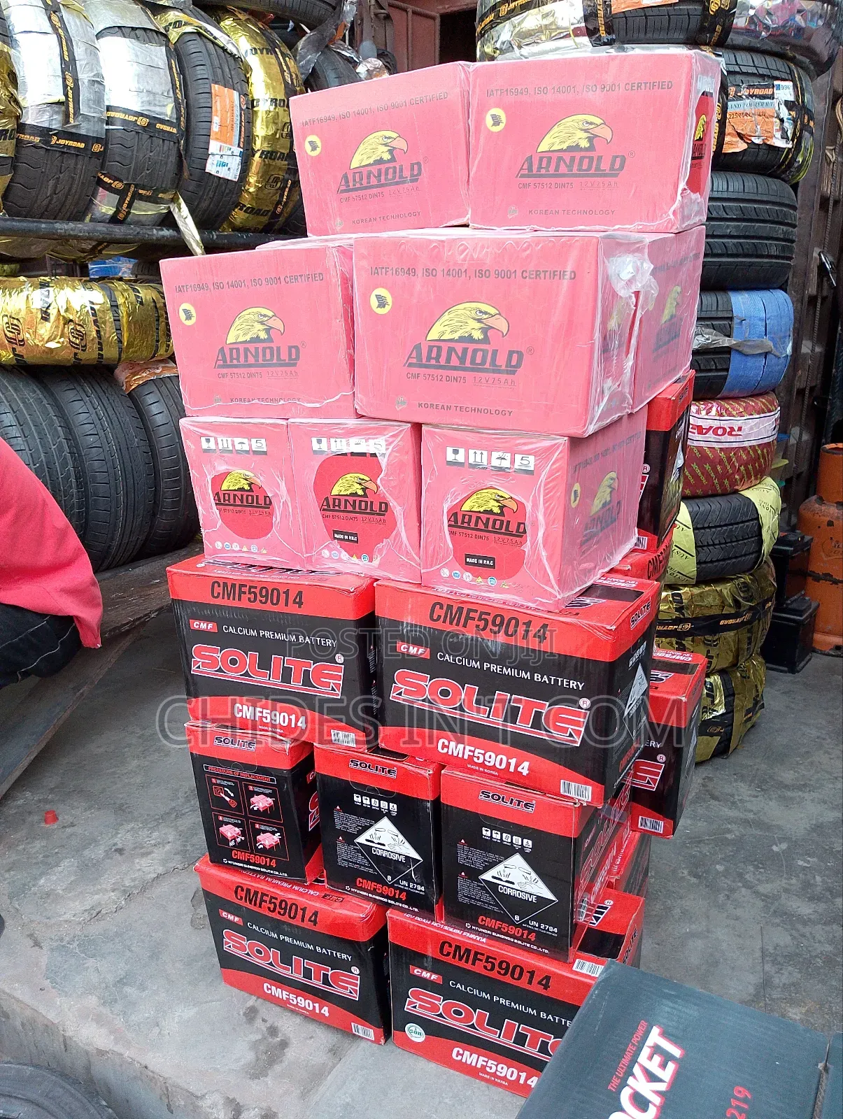75/Ah ARNOLD. Solite Battery Original Warranty