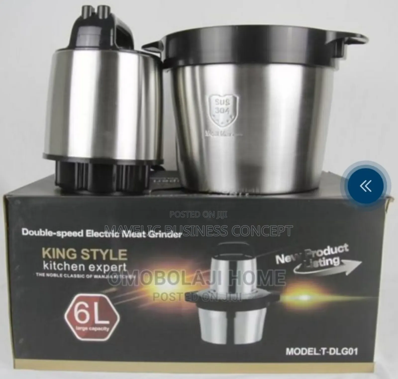King Style Yam Pounder 6 Litres