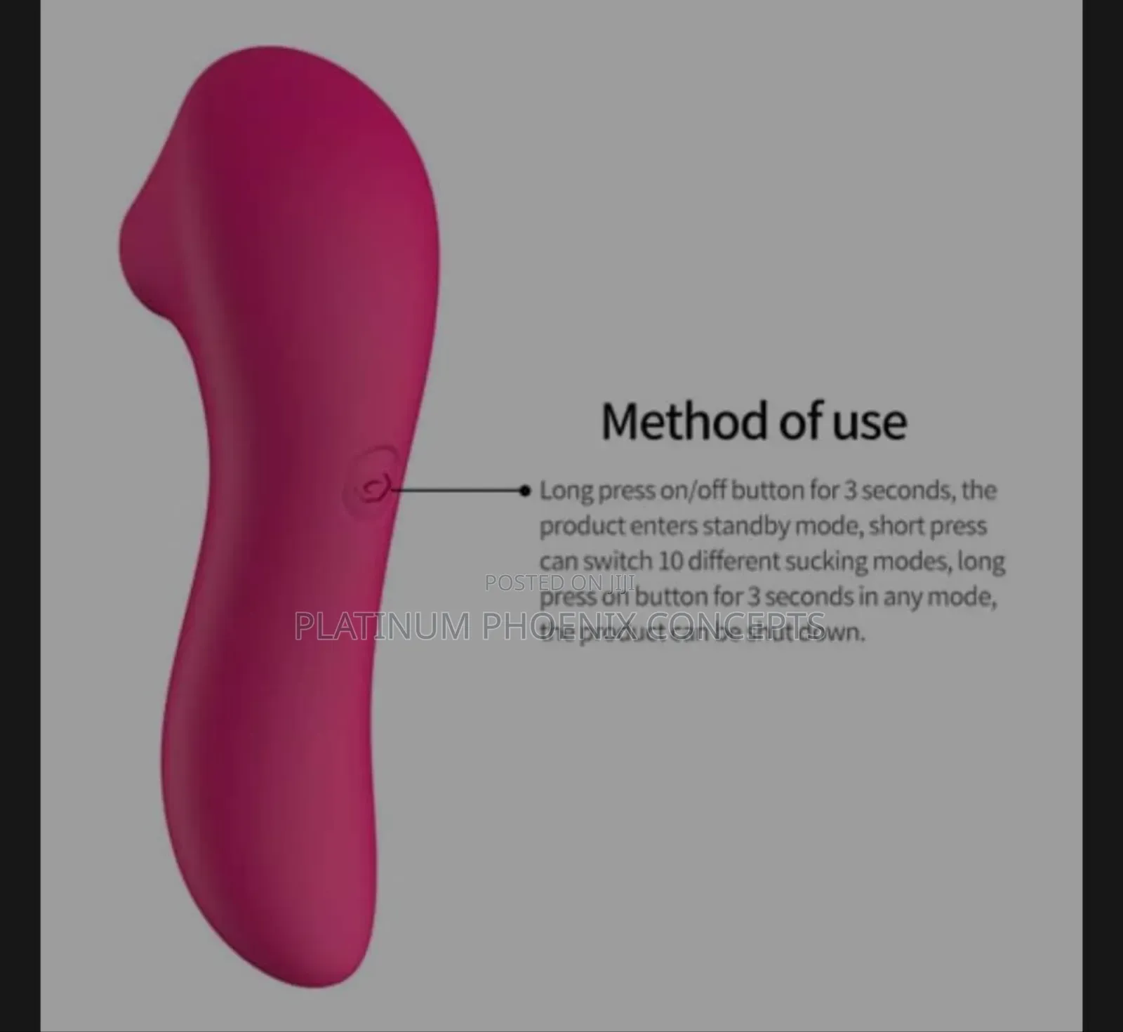 Vacuum Clitoris Suckling Vibrator
