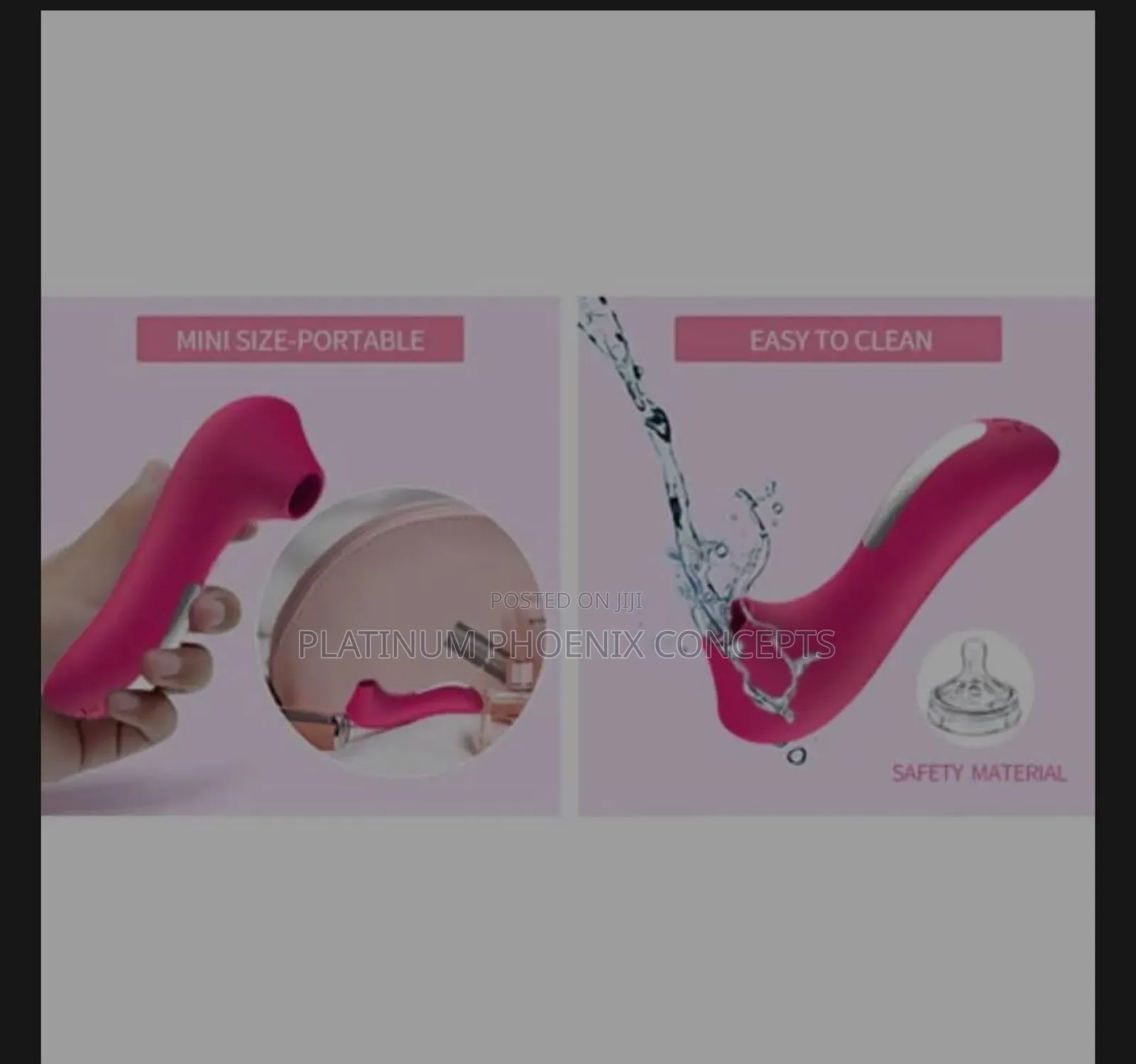 Vacuum Clitoris Suckling Vibrator