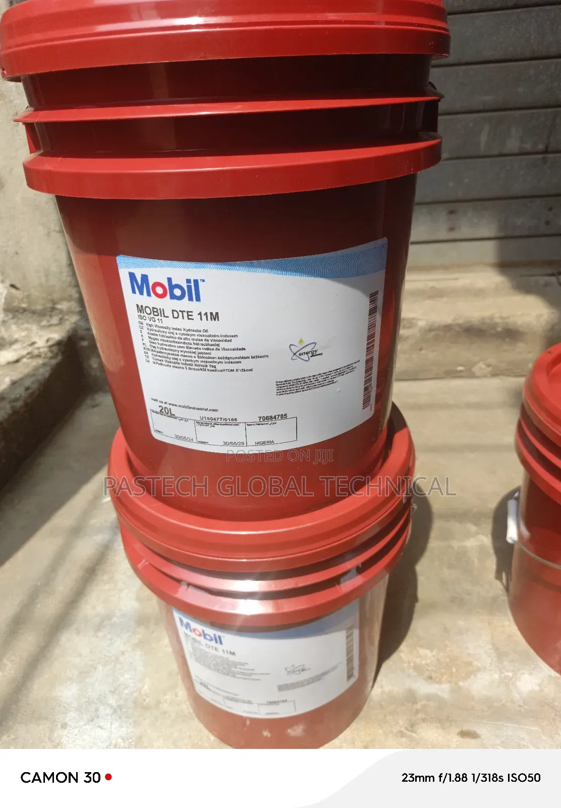 Mobil Dte 11M Hydraulic Oil 20L