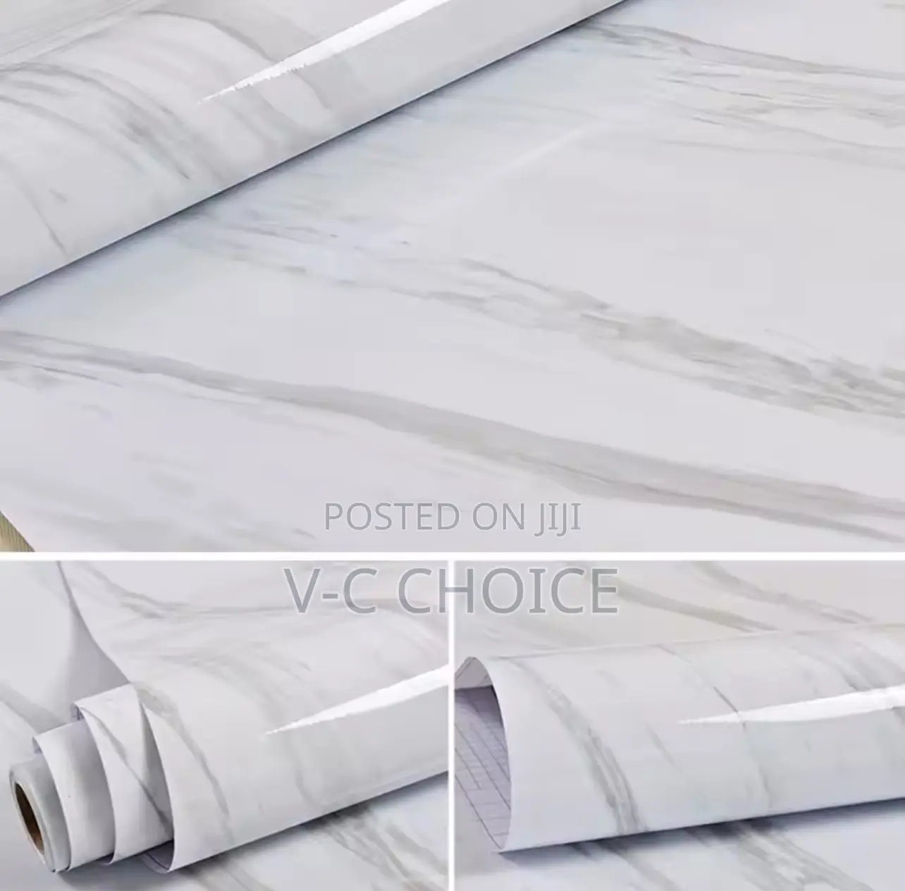 Marble Sticker Oil-Proof Self-Adhesive Wallpaper 60cm X 5