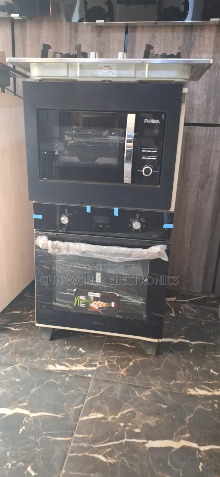 Original Phima Inbuilt Cabinet Oven And Microwave 60cm