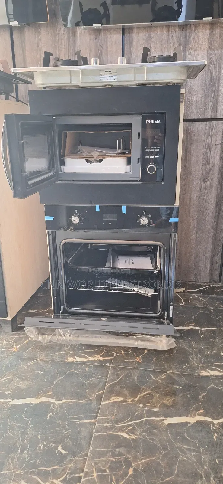 Original Phima Inbuilt Cabinet Oven And Microwave 60cm