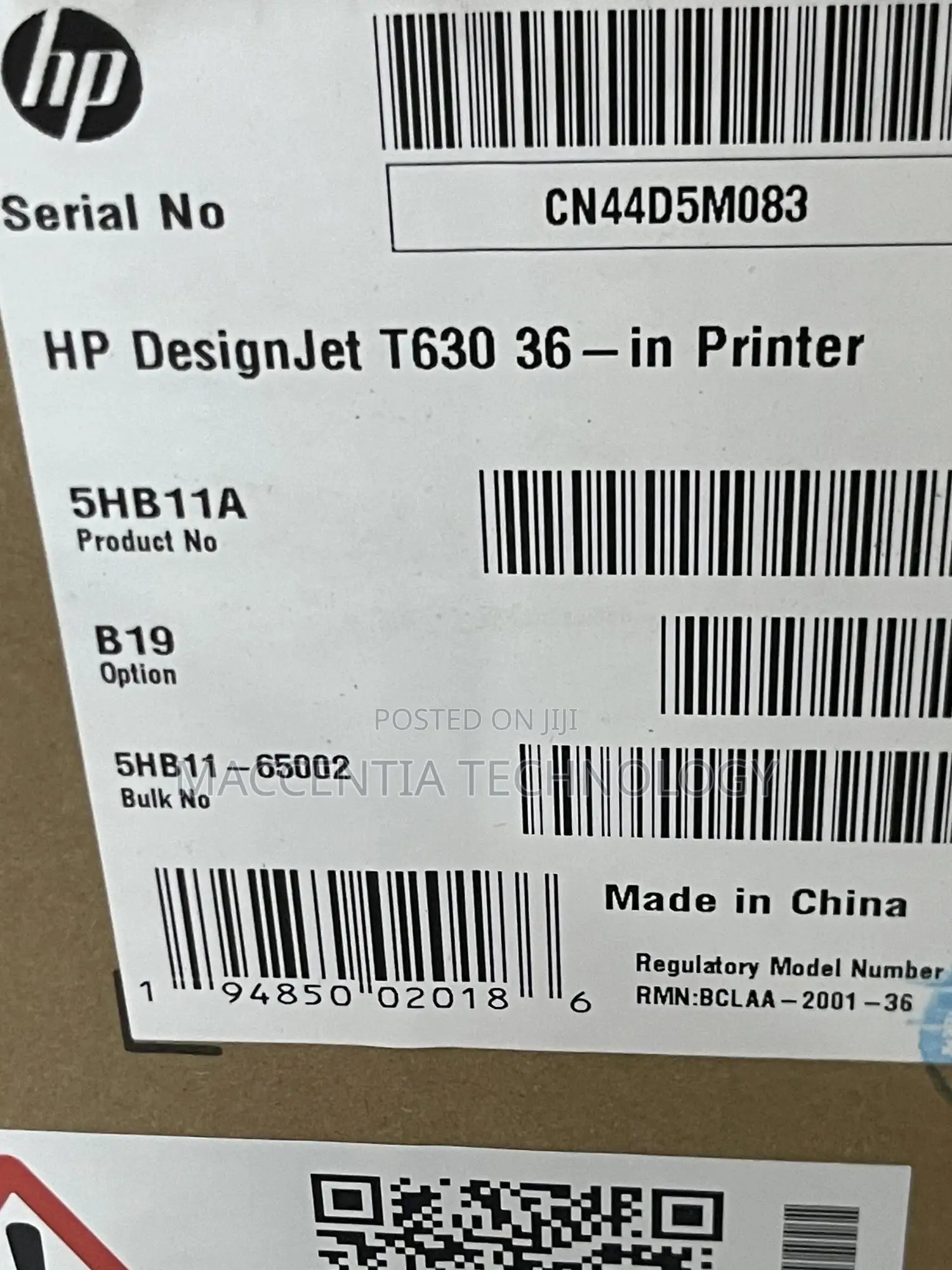 Designjet T630 36”