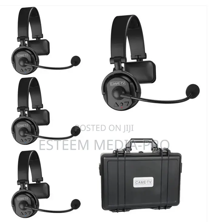 CAME-TV WAERO Duplex Digital Wireless Intercom Headset 4 PCS