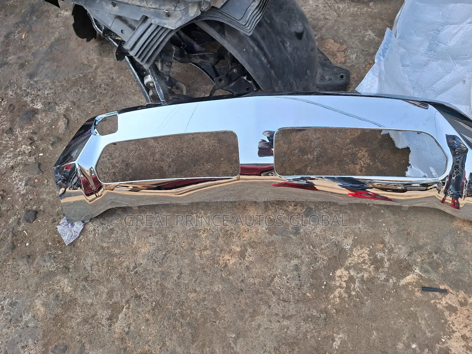 Front Bumper Stainless Chrome for Ml350 166