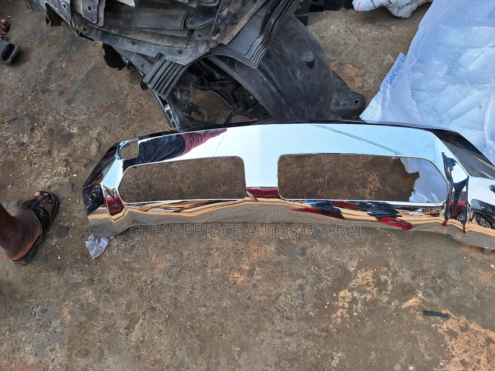 Front Bumper Stainless Chrome for Ml350 166