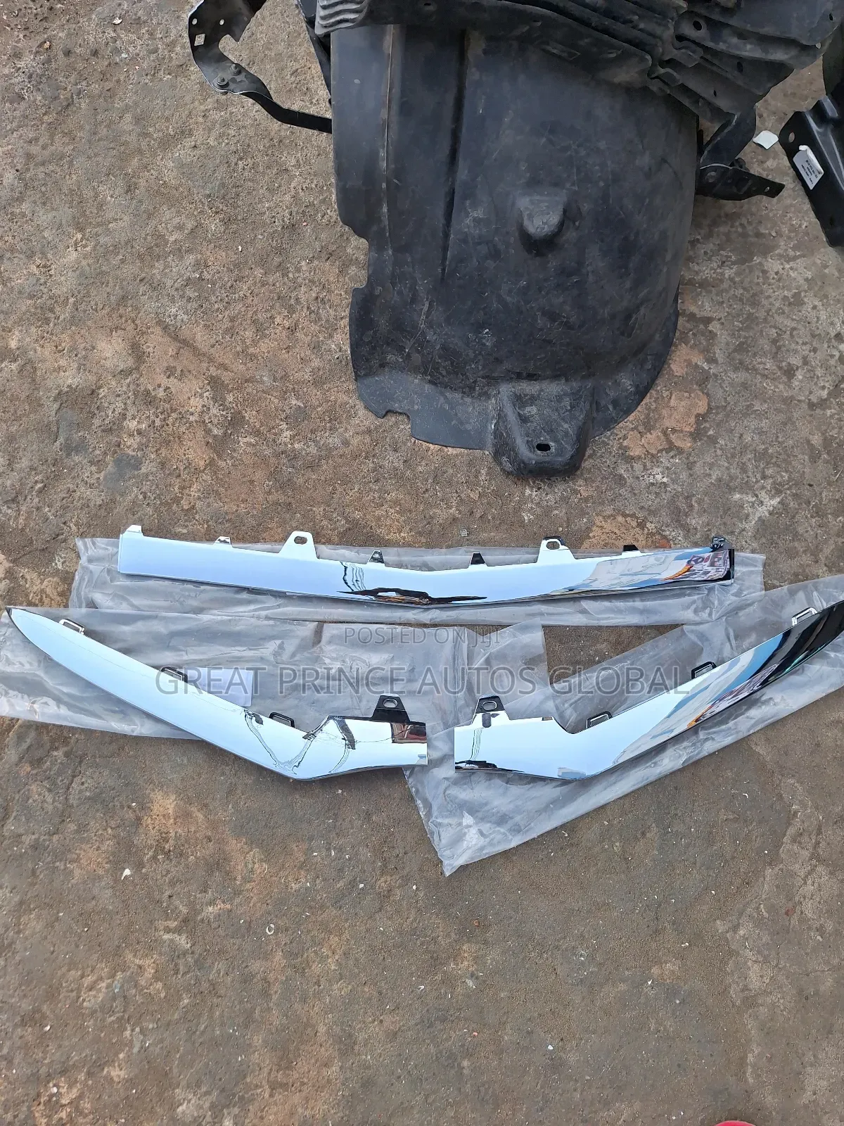 Front Bumper Stainless Chrome for E Class 212 2013