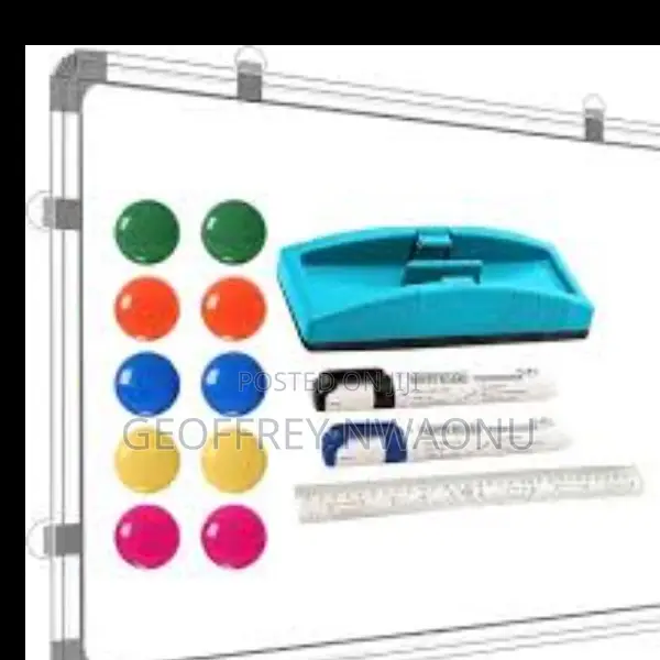 Global Magnetic Board 2x3fts|Dry-Erase Magnetic White Board