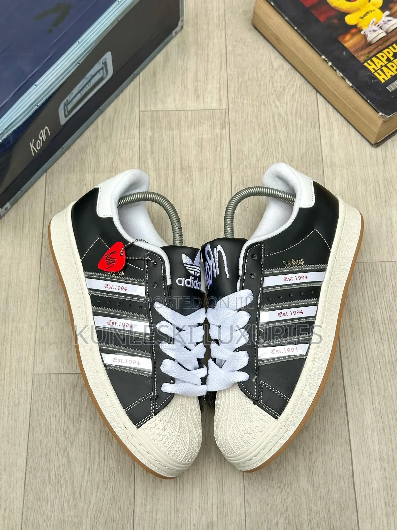 Original Adidas X Korn Superstar Sneakers