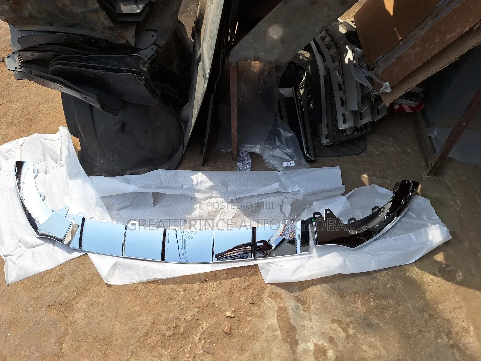 Front Bumper Chrome GLE 450 AMG Three Stainless