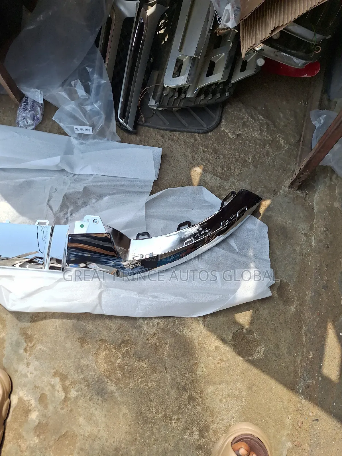 Front Bumper Chrome GLE 450 AMG Three Stainless