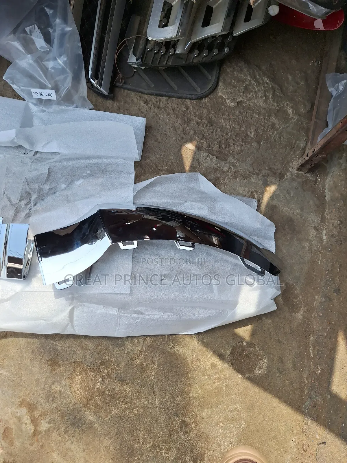 Front Bumper Chrome GLE 450 AMG Three Stainless
