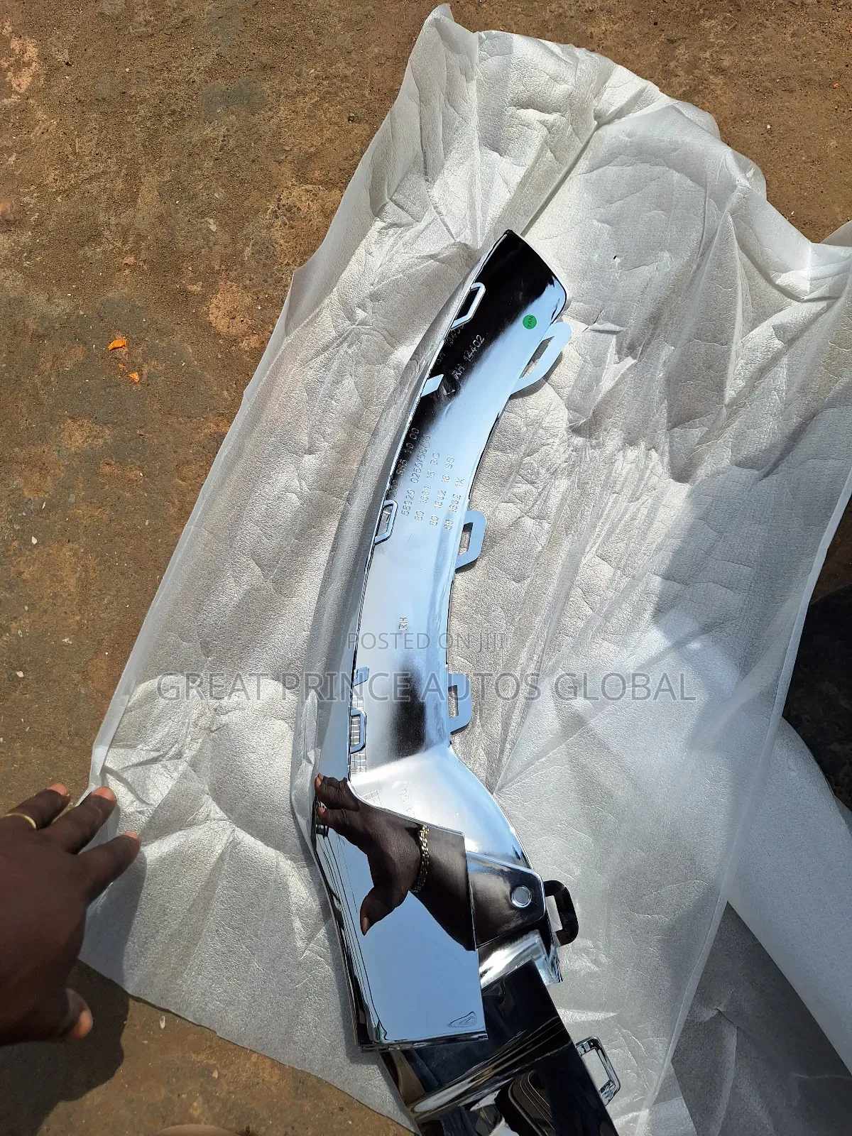 Front Bumper Chrome GLE 450 AMG Three Stainless