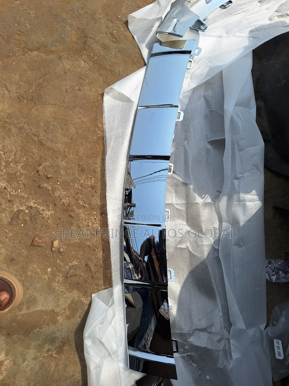 Front Bumper Chrome GLE 450 AMG Three Stainless
