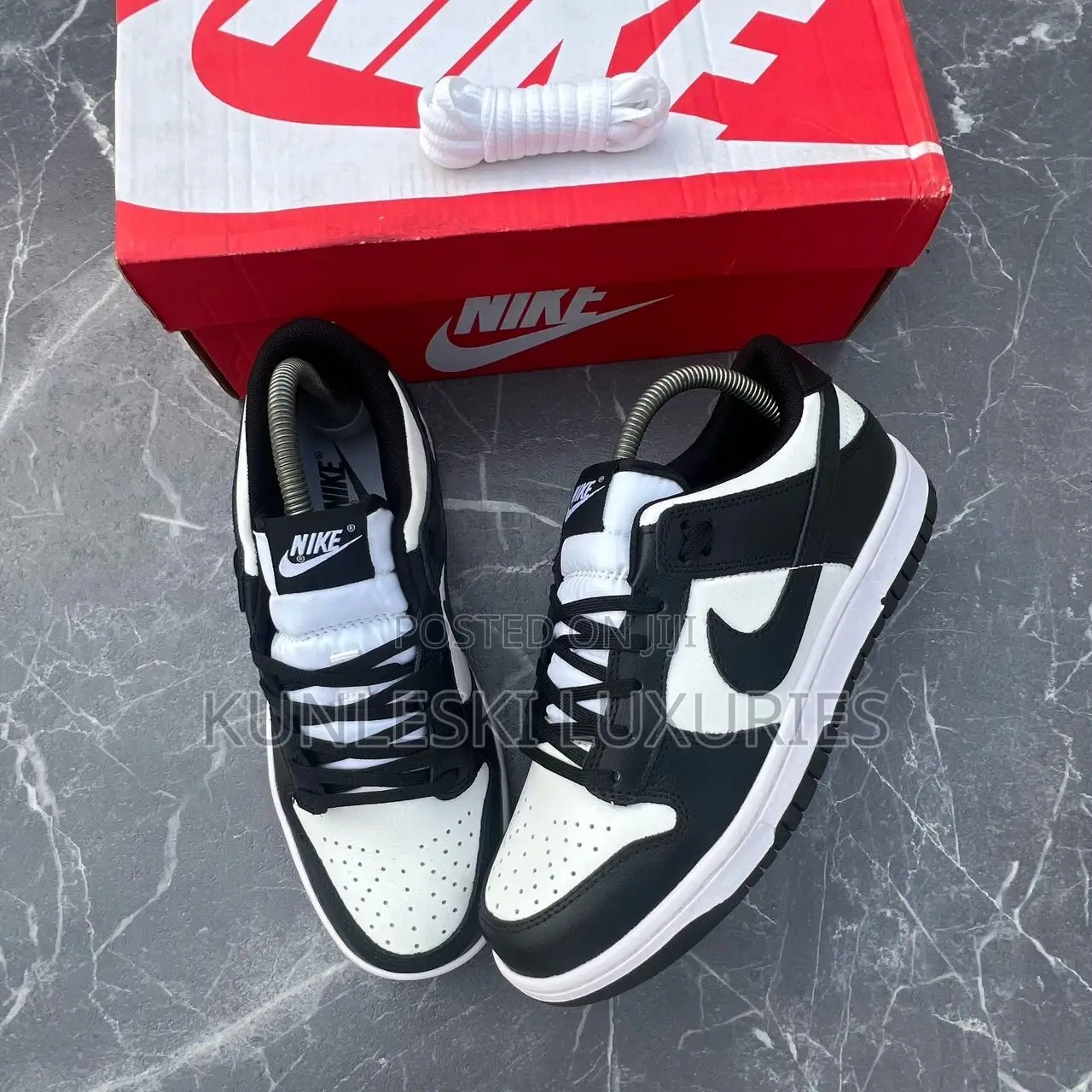 Nike Sb Dunk Low Og Black White High and Low Top Sneakers