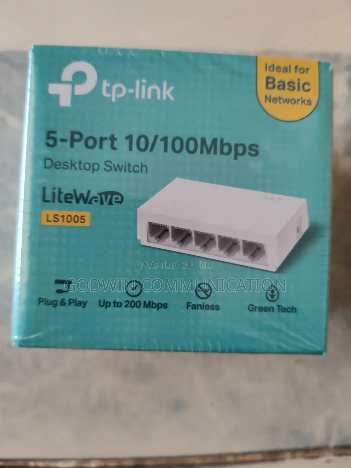 Tp Link 5-Port/100mbps Desktop Switched