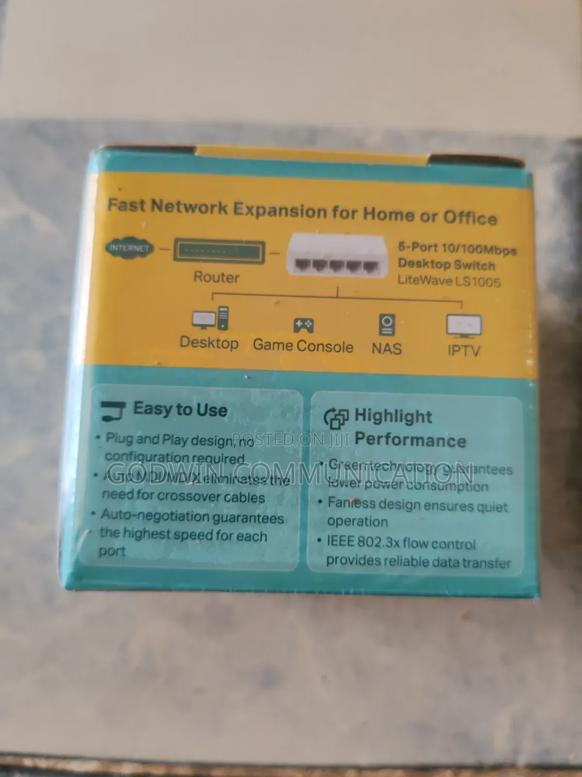 Tp Link 5-Port/100mbps Desktop Switched