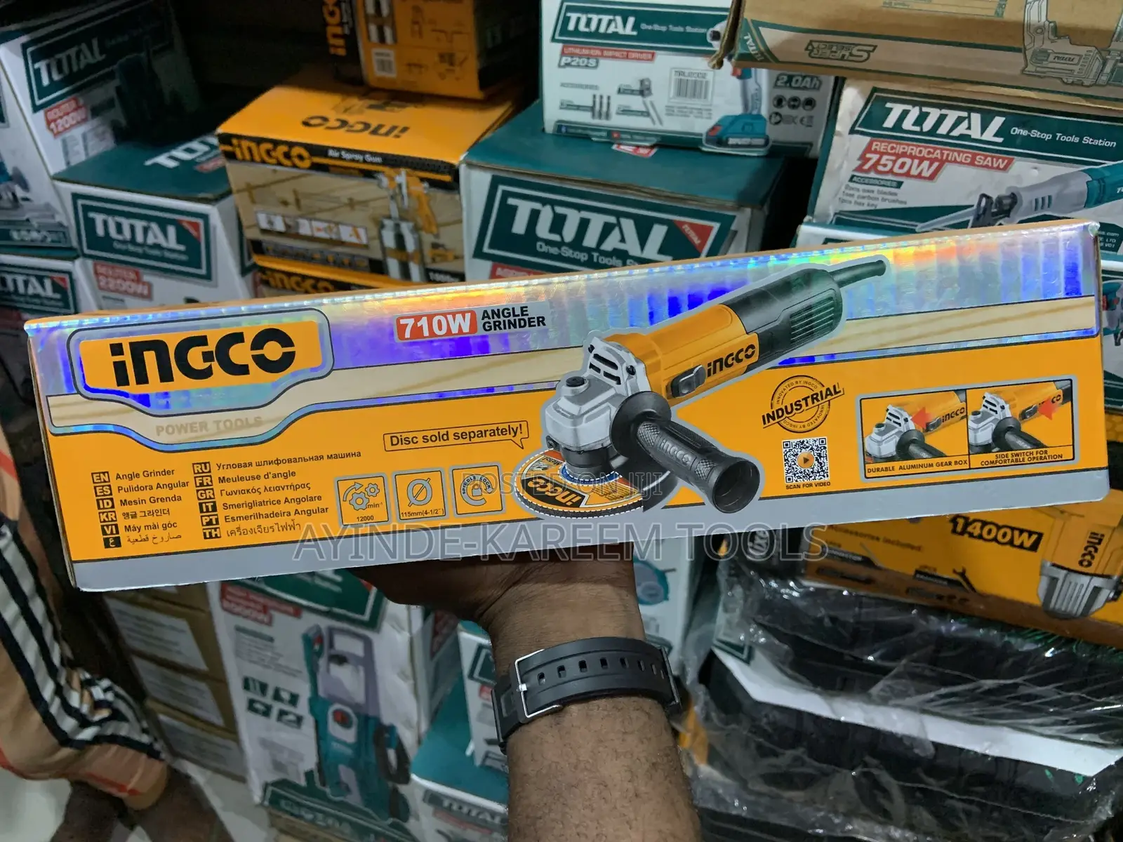 4 1/2 Angle Grinder 710w (Ingco)