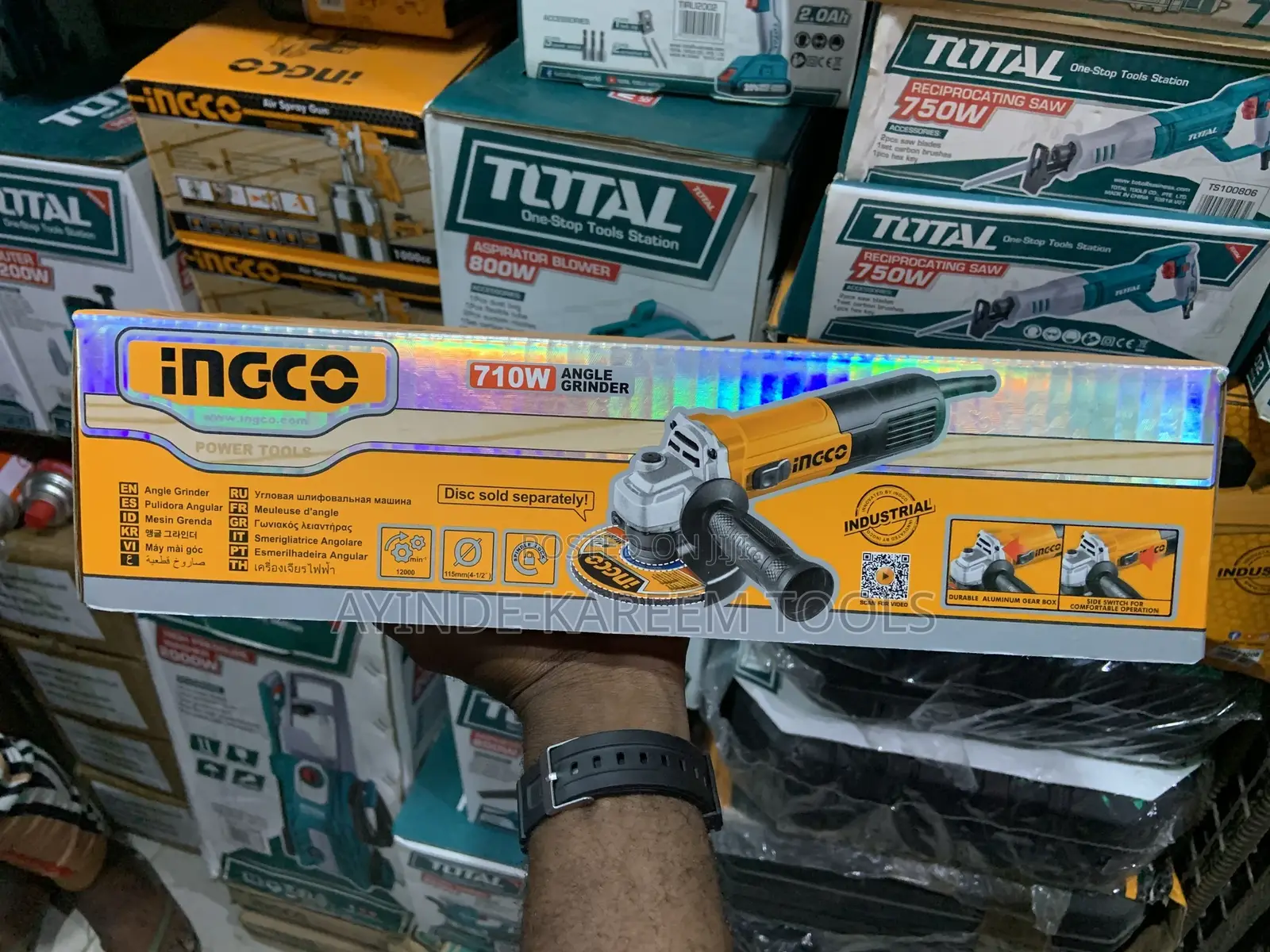 4 1/2 Angle Grinder 710w (Ingco)