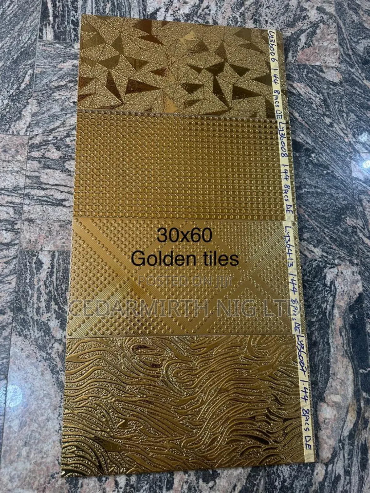Golden Wall Tile 25