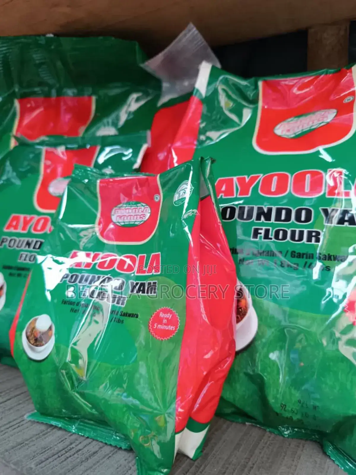 Ayoola Poundo Yam Flour 1.8kg by 10