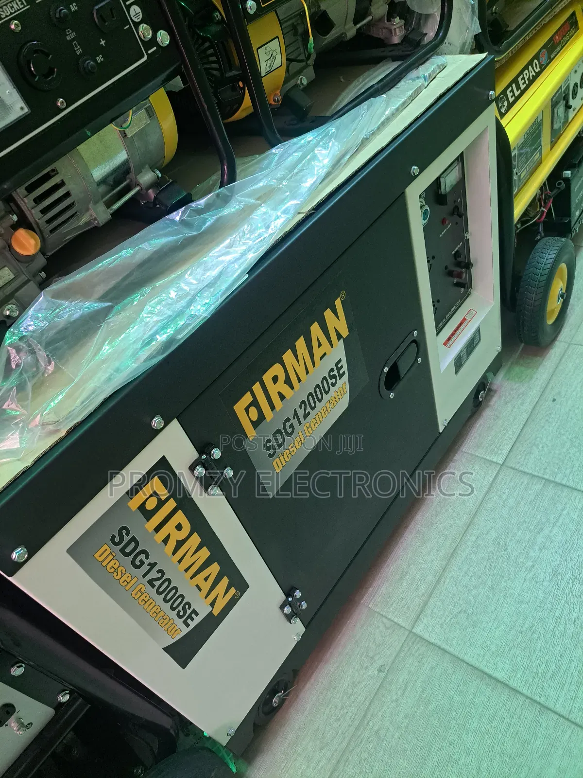 Original Firman Diesel Soundproof Generator 100% Copper Coil
