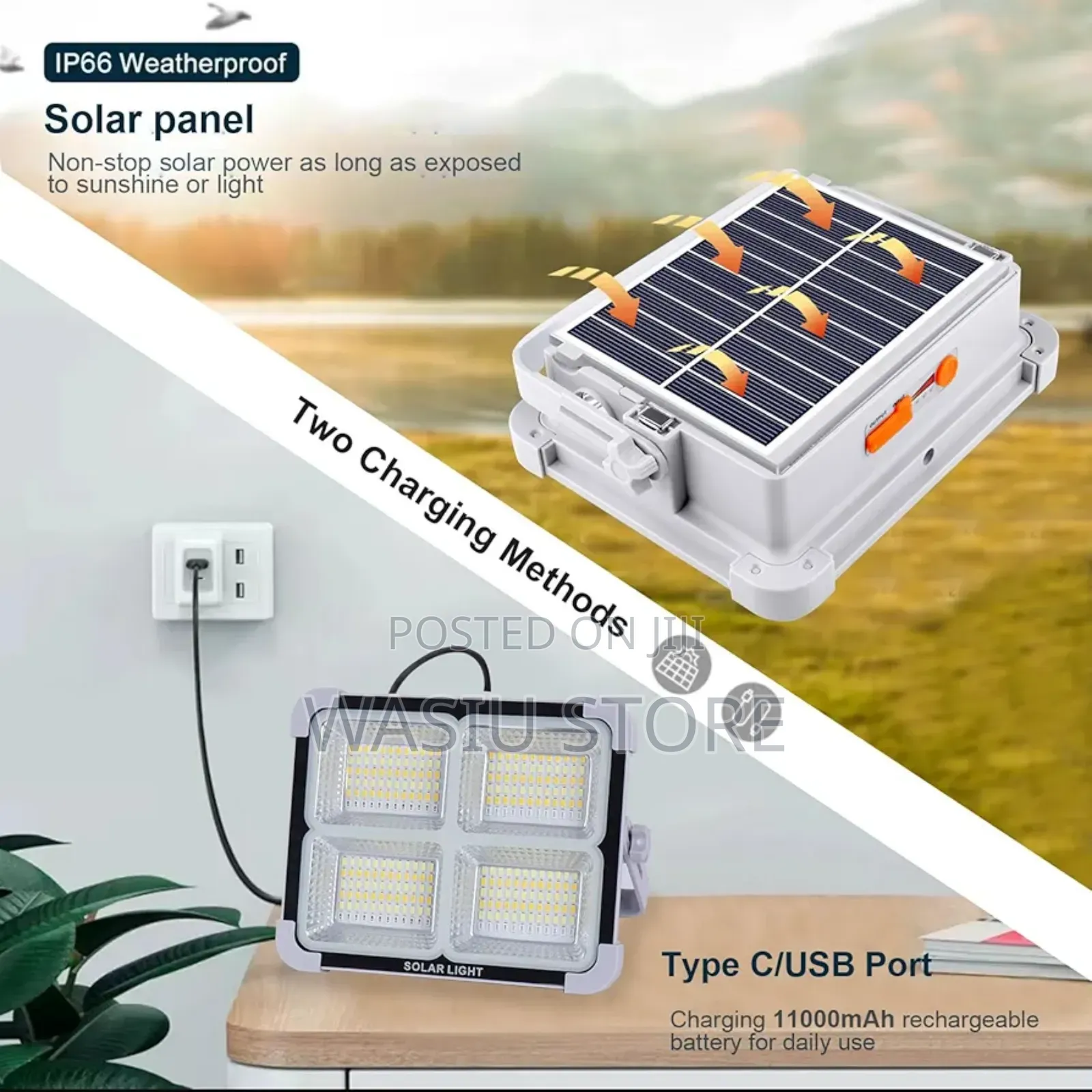 LED Solar Outdoor Light