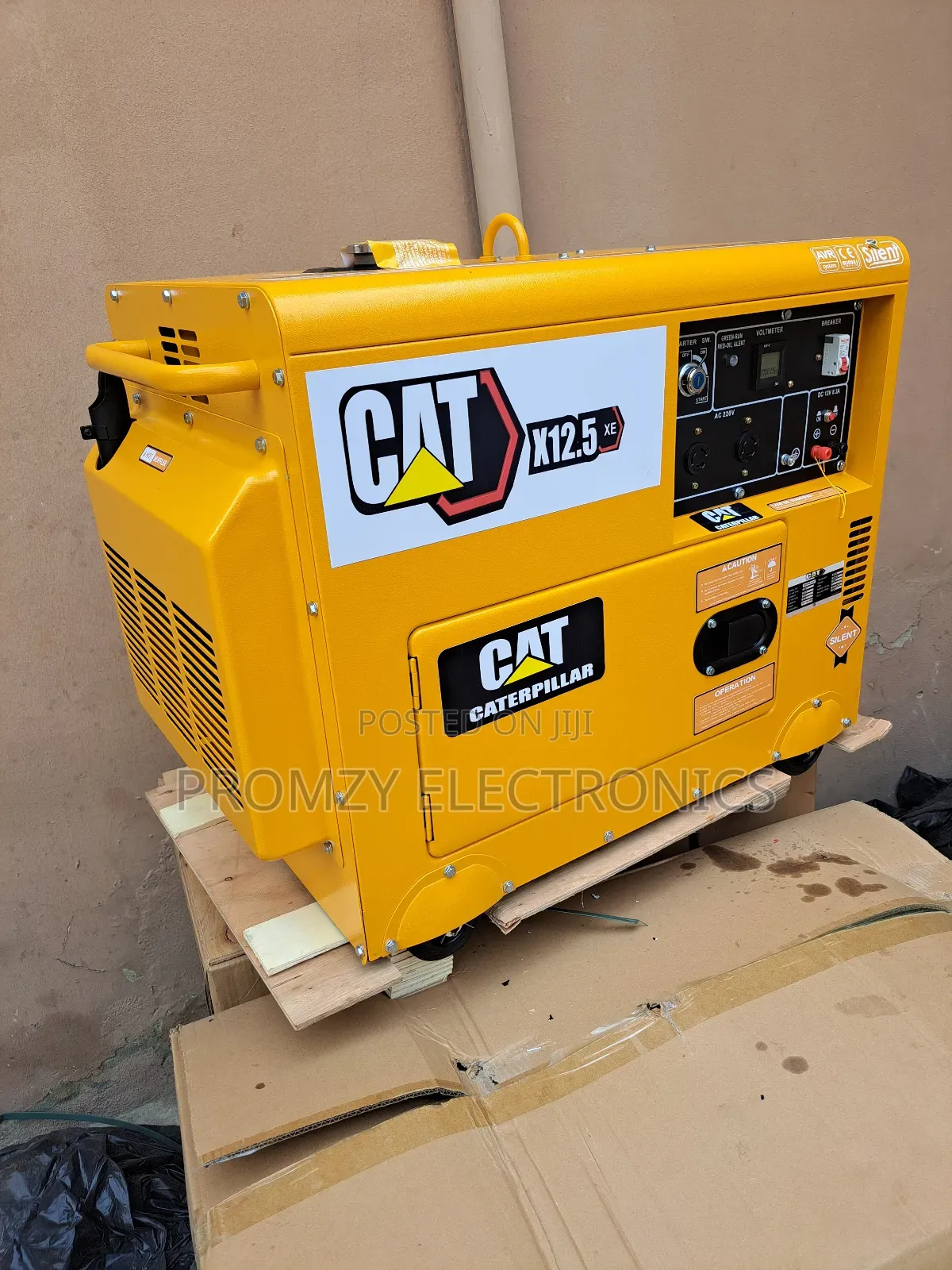 We Have Cat Diesel Soundproof Generator 10.5kva 100% Copper